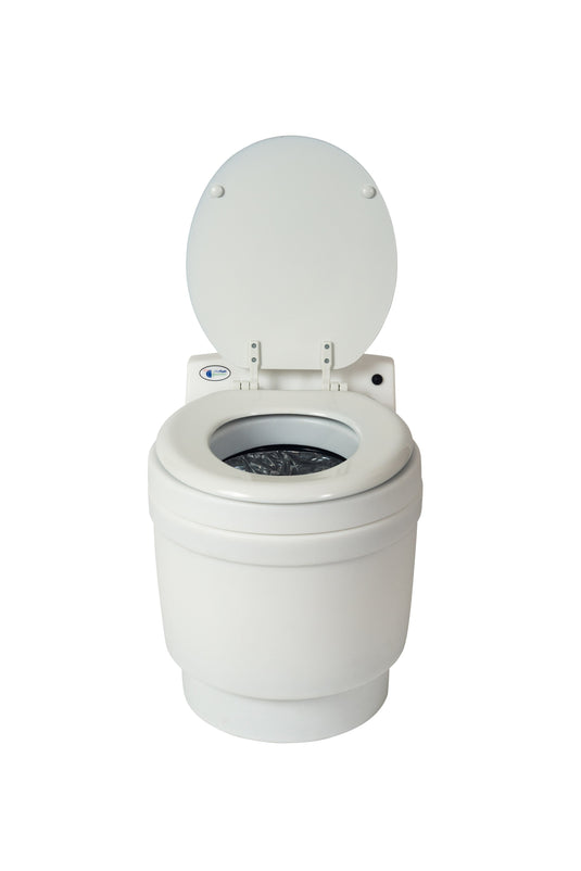 Laveo Dry-Flush Toilet - Battery Power