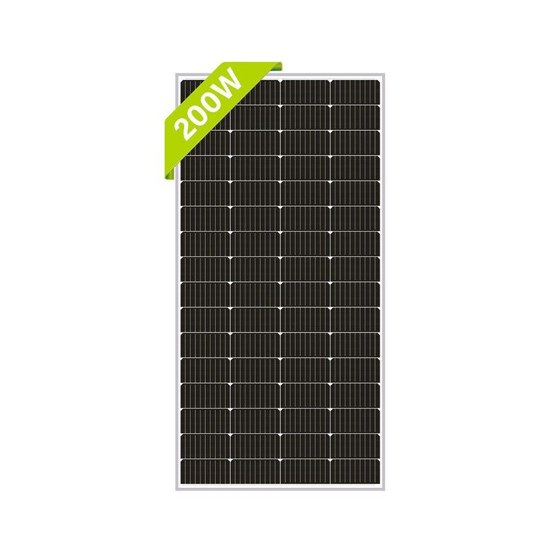 Load image into Gallery viewer, Newpowa - 200W 12V Monocrystalline Rigid Solar Panel
