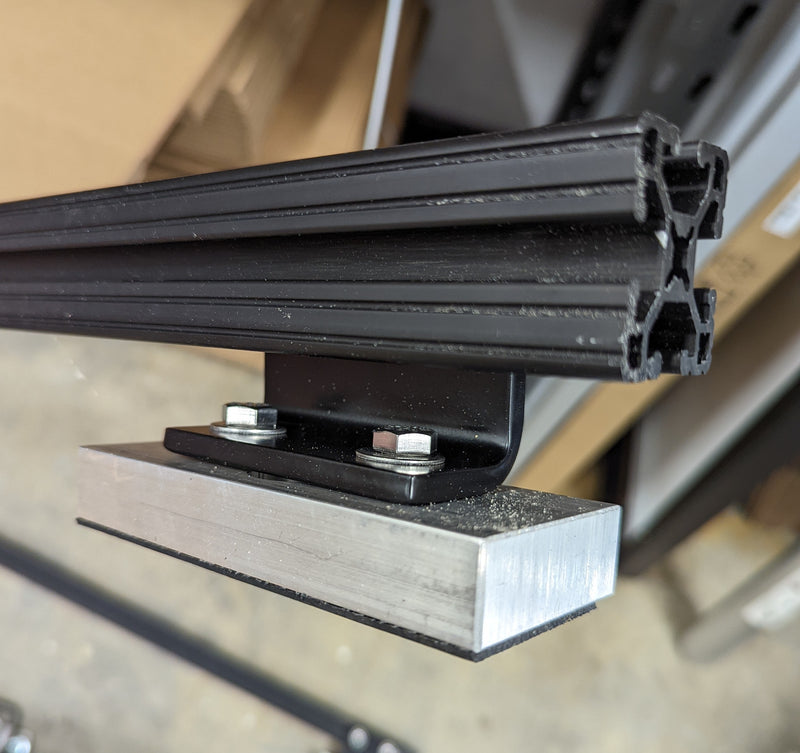 Diy extruded outlet aluminum roof rack