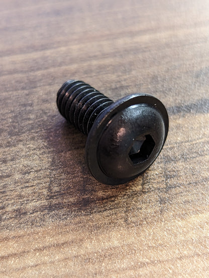 8020 - Stainless Black - Equivalent 3607 - 5/16-18 x .687" Flanged Button Head Socket Cap Screw