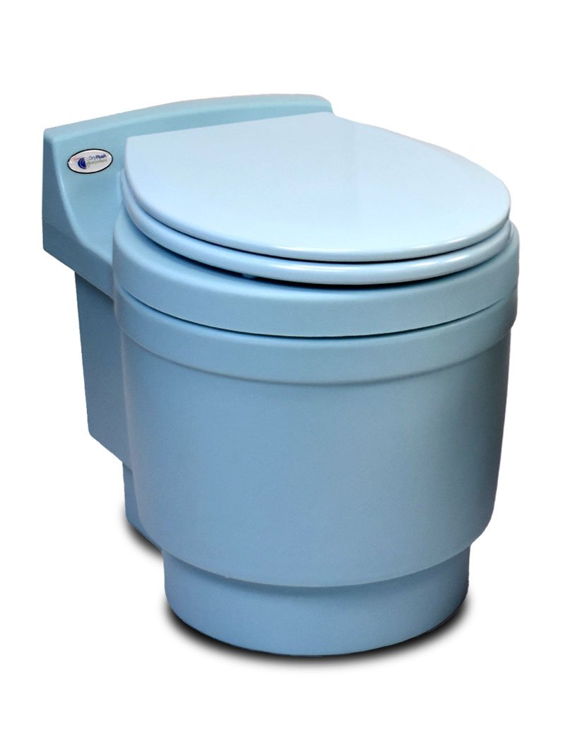 Laveo Dry-Flush Toilet - Battery Power